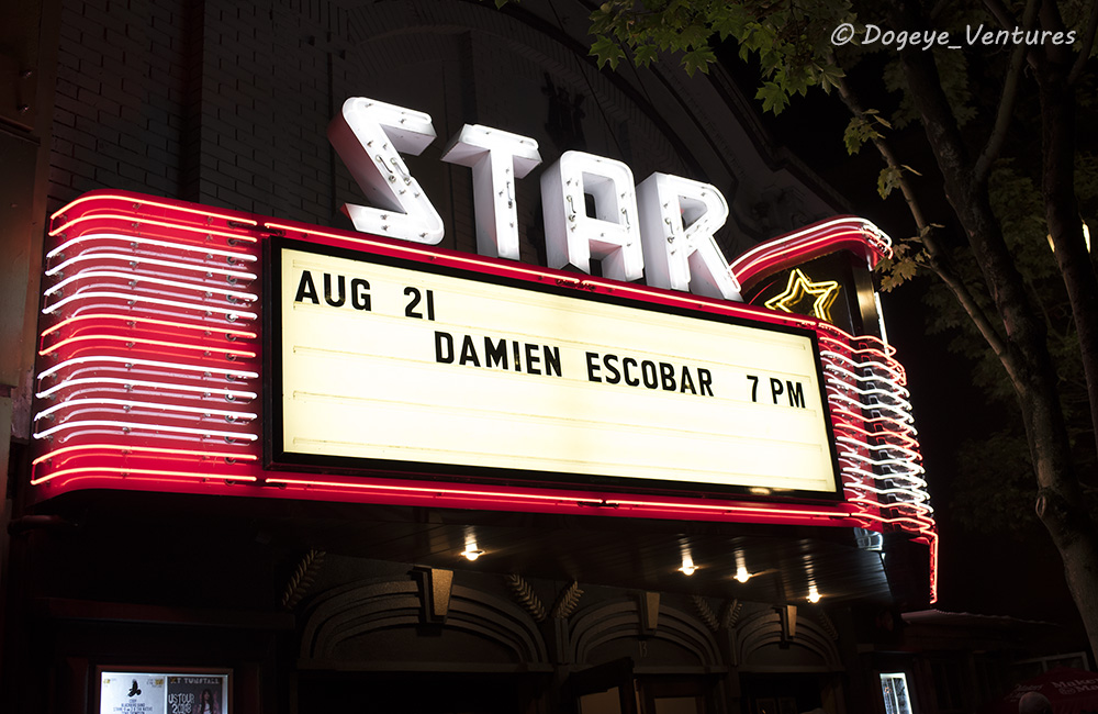 Damien Escobar, Star Theater, photo by Ashley Strom