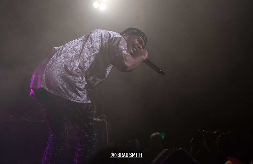 Aminé, Roseland Theater, photo by Brad Smith
