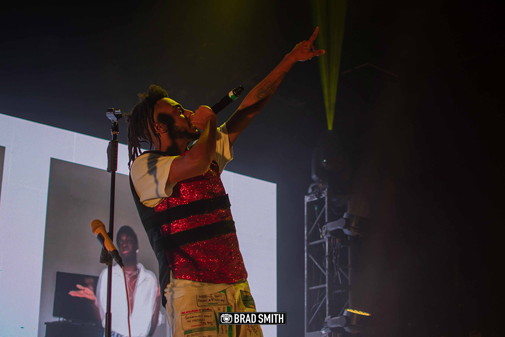Aminé, Roseland Theater, photo by Brad Smith