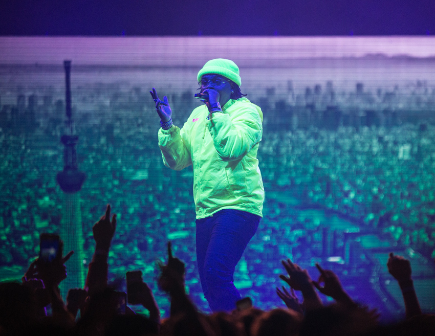 Gunna, Moda Center, photo by Jensen Ocampo