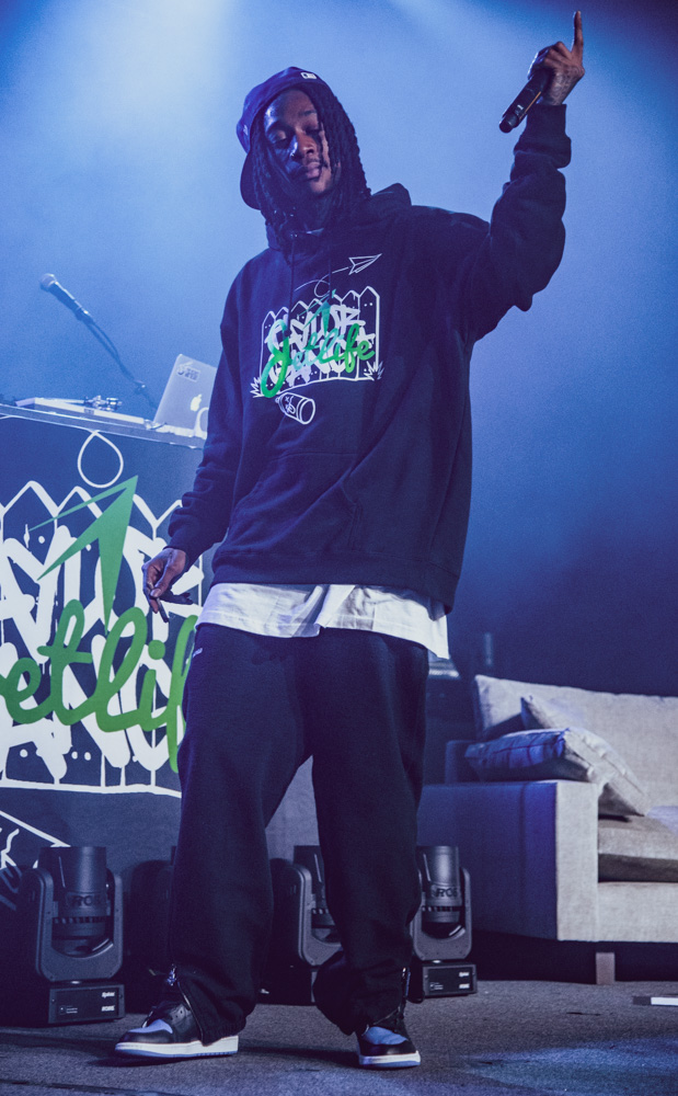 Wiz Khalifa, Roseland Theater, photo by Henry Ward