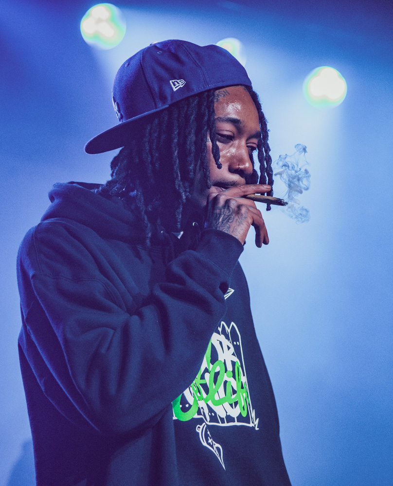 Wiz Khalifa, Roseland Theater, photo by Henry Ward
