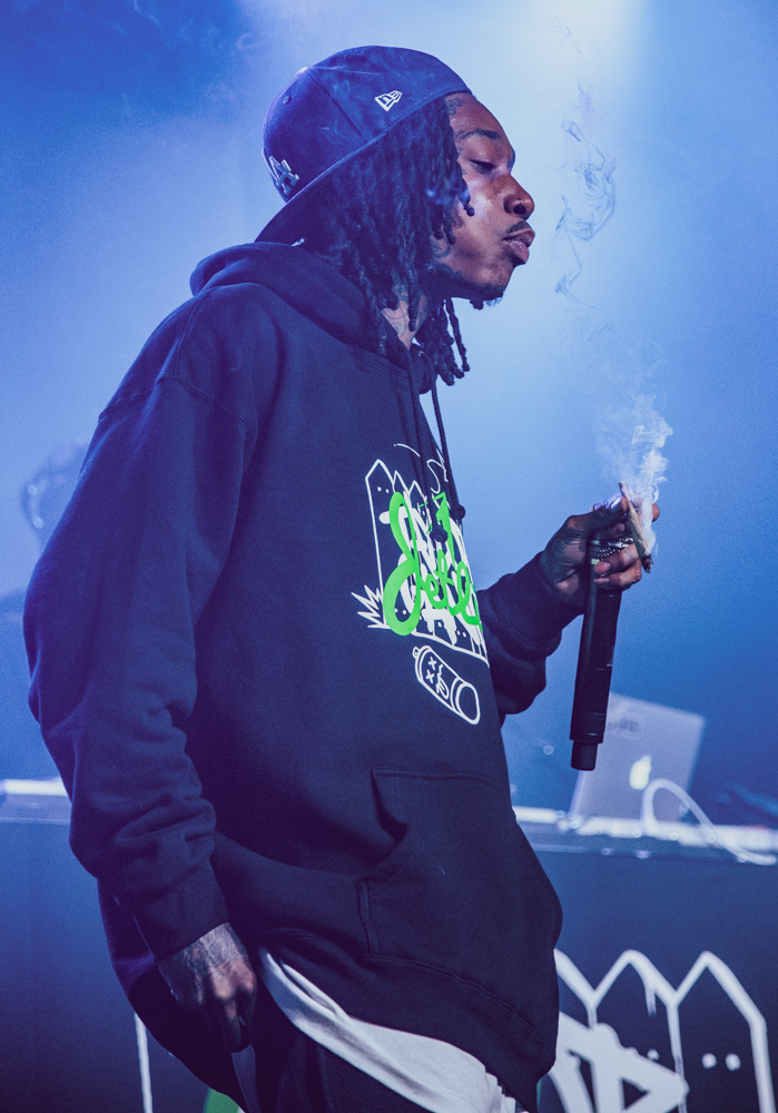 Wiz Khalifa, Roseland Theater, photo by Henry Ward