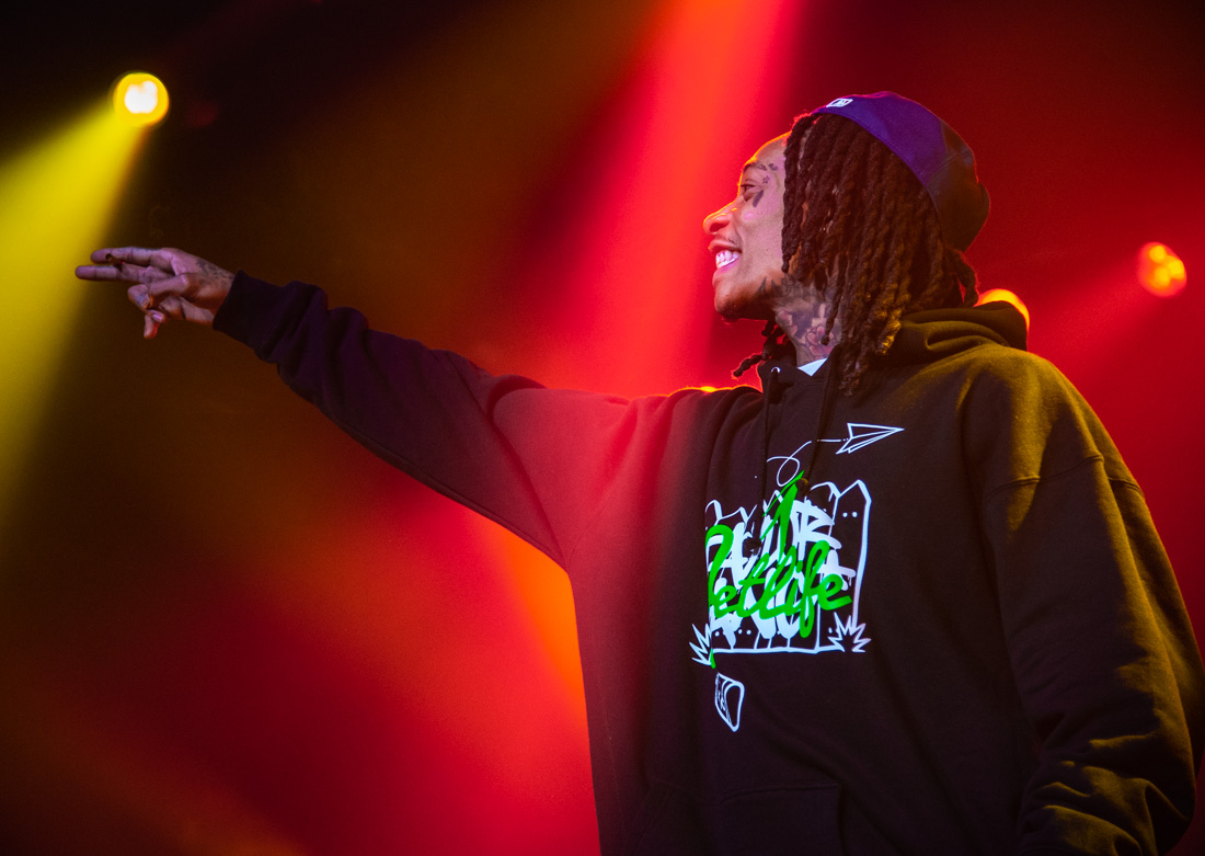 Wiz Khalifa, Roseland Theater, photo by Henry Ward