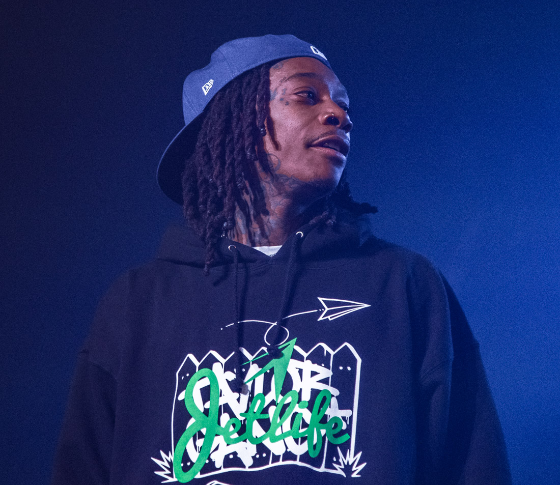 Wiz Khalifa, Roseland Theater, photo by Henry Ward