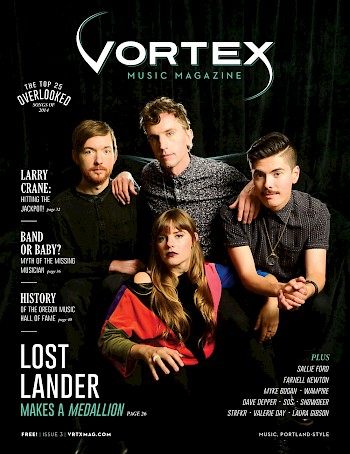 Vortex cover stars—click to read more stories from the issue