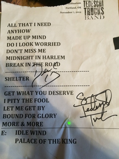 Tedeschi Trucks Band, Arlene Schnitzer Concert Hall, photo by John Alcala