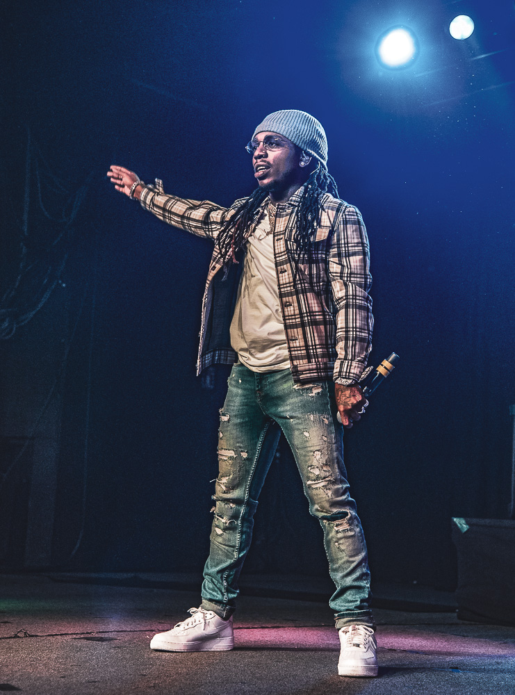 Jacquees, Roseland Theater, photo by Henry Ward