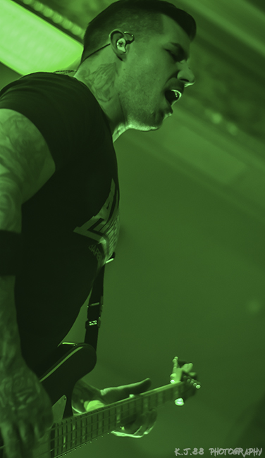 All That Remains, Crystal Ballroom, photo by Kevin Pettigrew