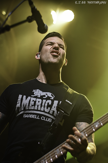 All That Remains, Crystal Ballroom, photo by Kevin Pettigrew