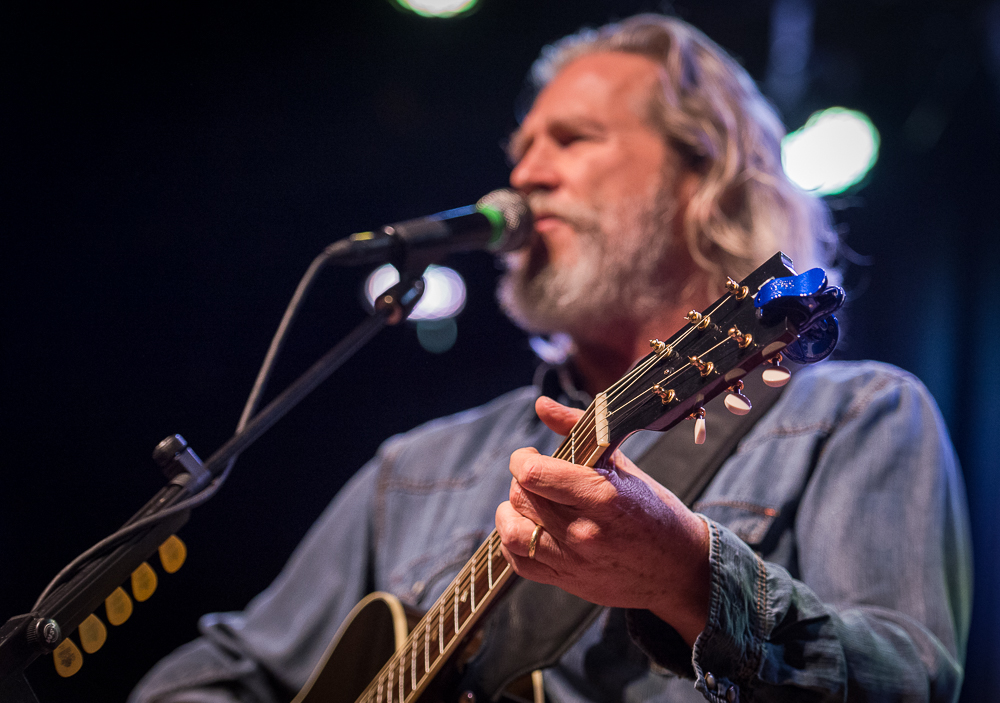 Jeff Bridges, Aladdin Theater, photo by Ronit Fahl