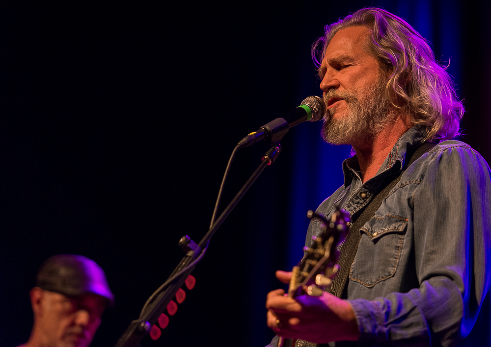 Jeff Bridges, Aladdin Theater, photo by Ronit Fahl