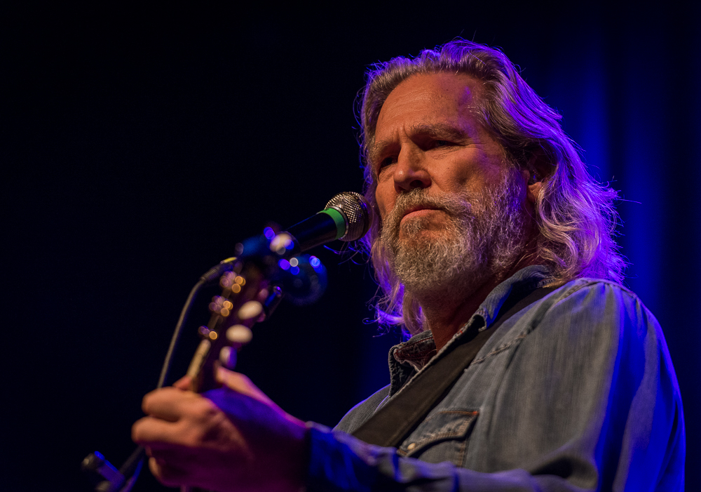 Jeff Bridges, Aladdin Theater, photo by Ronit Fahl