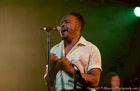 Durand Jones & The Indications, Wonder Ballroom, photo by John Alcala