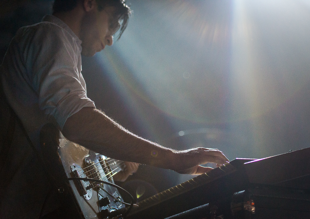The War On Drugs, Crystal Ballroom, 94.7 FM, photo by Ronit Fahl