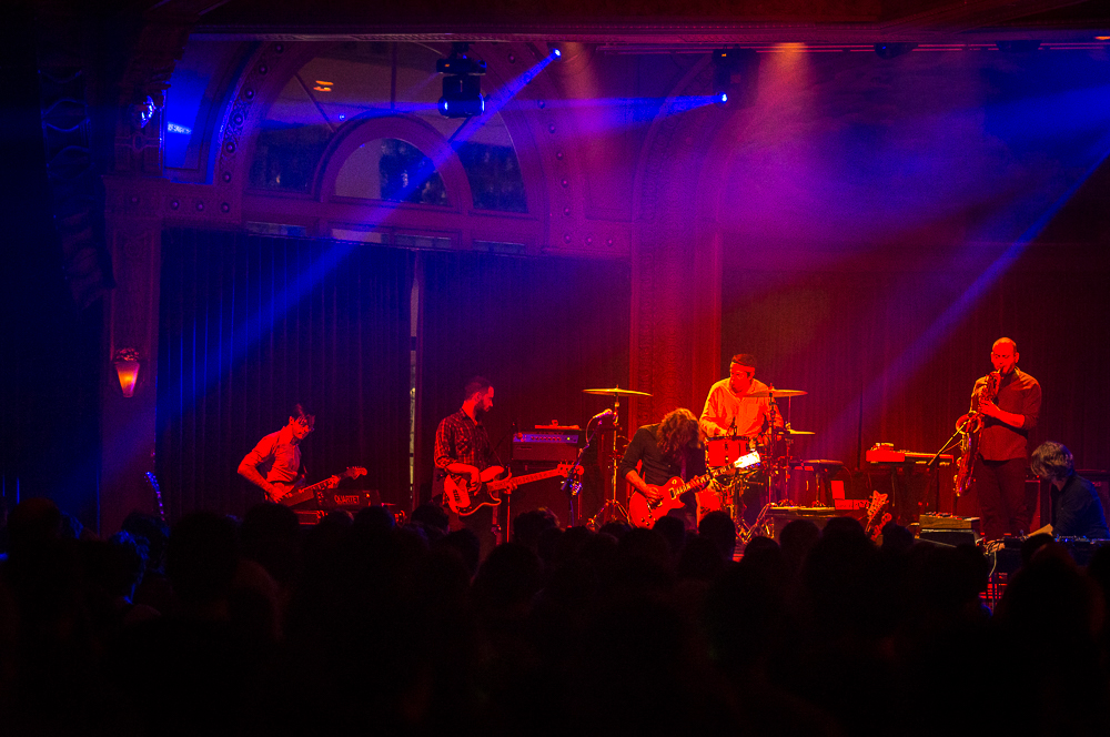 The War On Drugs, Crystal Ballroom, 94.7 FM, photo by Ronit Fahl