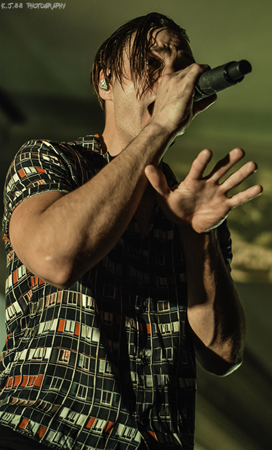 Dance Gavin Dance, Crystal Ballroom, photo by Kevin Pettigrew
