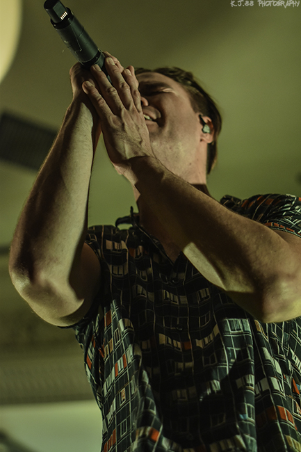 Dance Gavin Dance, Crystal Ballroom, photo by Kevin Pettigrew