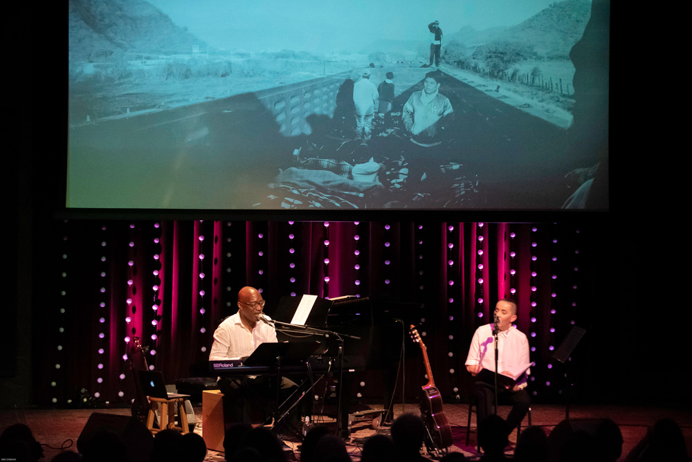 Darrell Grant, Edna Vazquez, Alberta Rose Theatre, photo by Miri Stebivka
