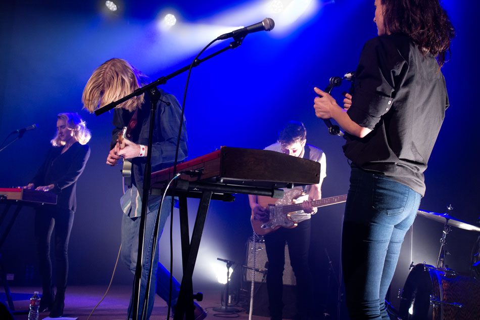 Tennis, Wonder Ballroom, photo by Christina Bay