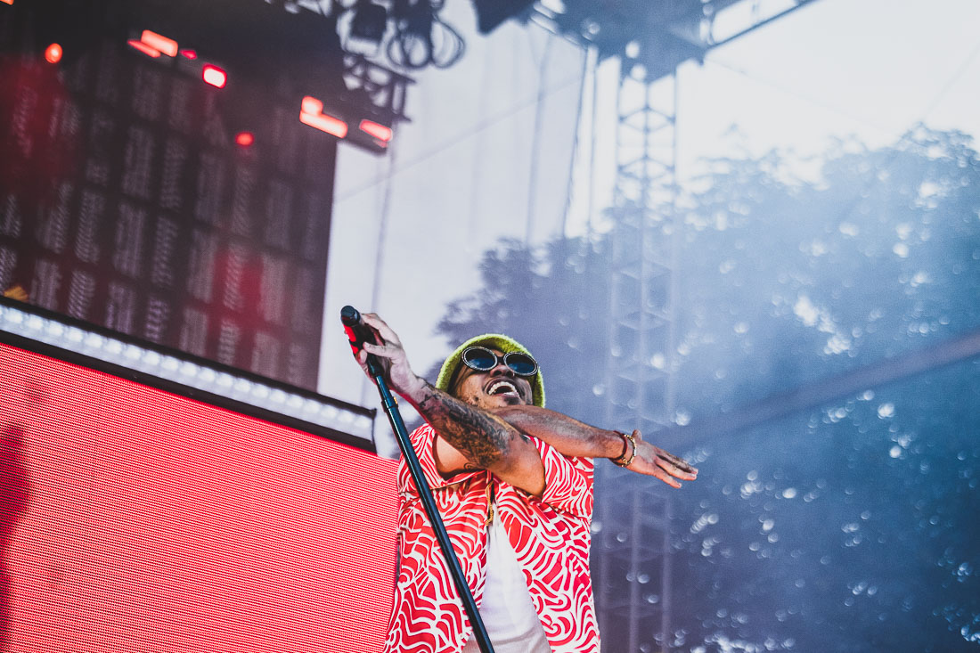 Anderson .Paak, Edgefield Amphitheater, photo by Henry Ward