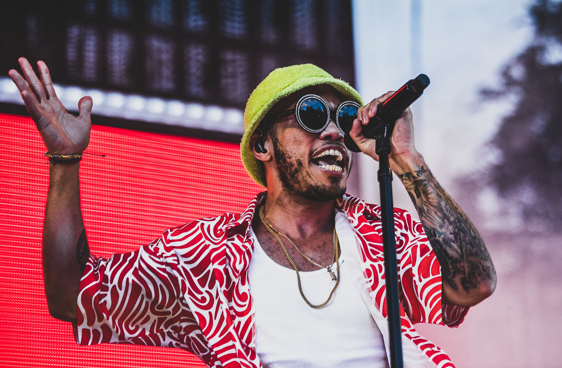 Anderson .Paak, Edgefield Amphitheater, photo by Henry Ward