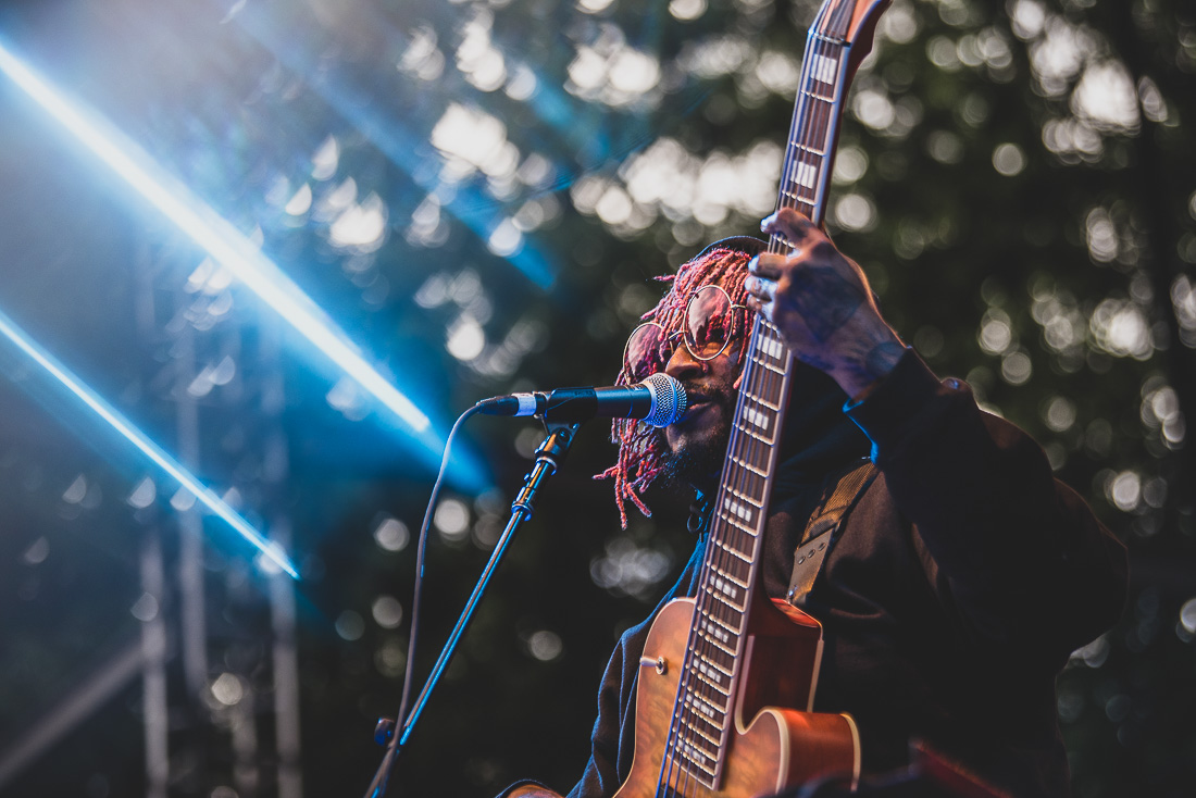 Thundercat, Edgefield Amphitheater, photo by Henry Ward