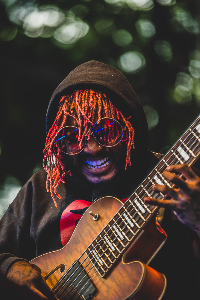 Thundercat, Edgefield Amphitheater, photo by Henry Ward