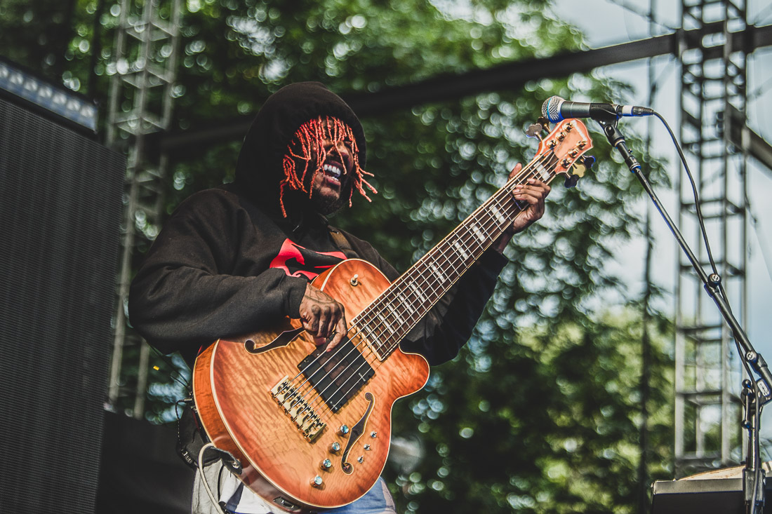 Thundercat, Edgefield Amphitheater, photo by Henry Ward
