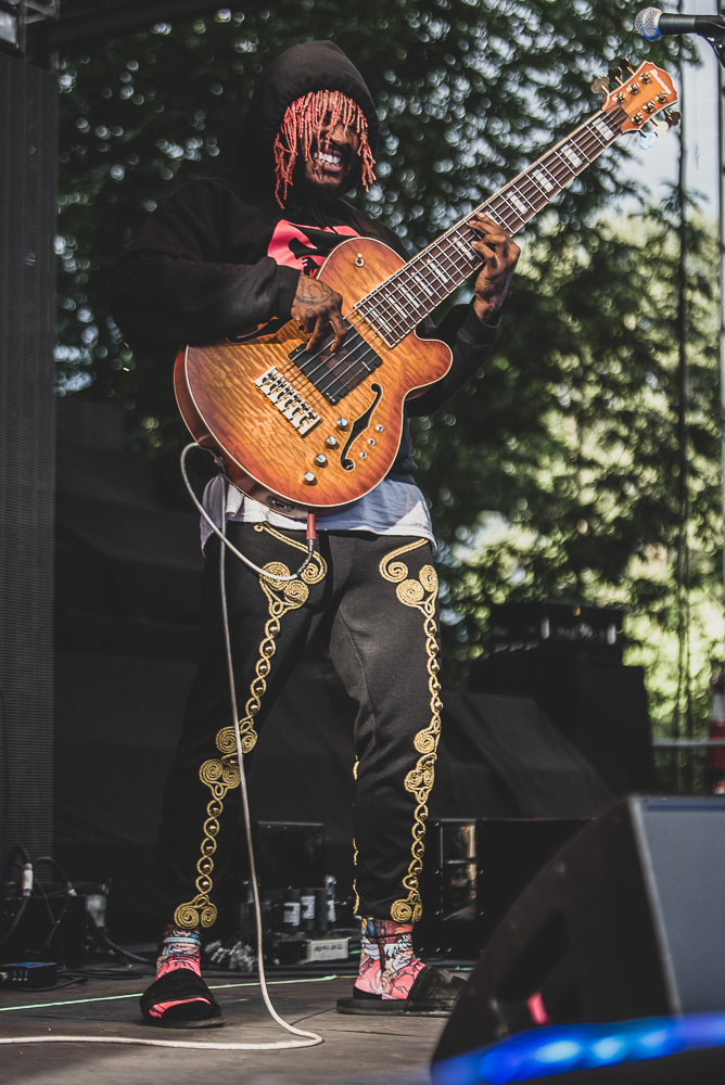 Thundercat, Edgefield Amphitheater, photo by Henry Ward