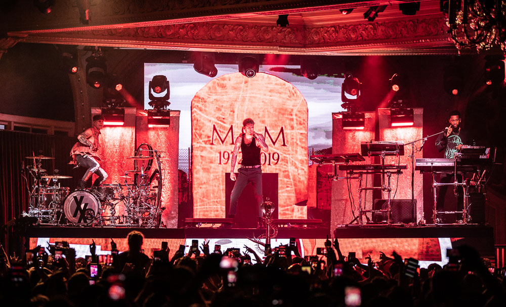 Machine Gun Kelly, Crystal Ballroom, photo by Sal Barragan