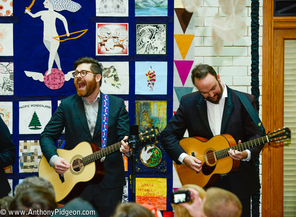 The Decemberists, Colin Meloy, photo by Anthony Pidgeon