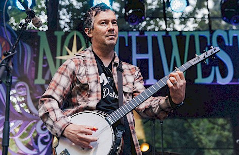 Yonder Mountain String Band, Horning's Hideout, Northwest String Summit, photo by Blake Sourisseau