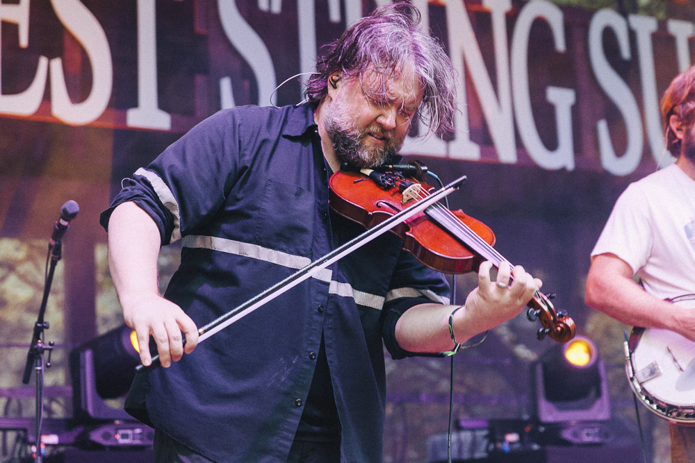 Trampled By Turtles, Northwest String Summit, Horning's Hideout, photo by Blake Sourisseau