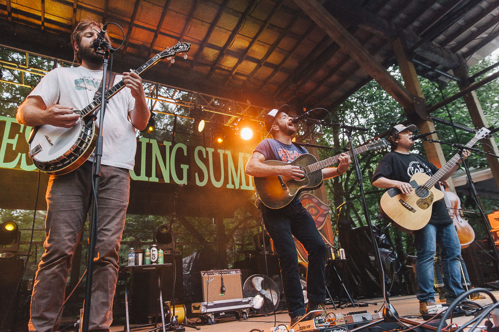 Trampled By Turtles, Northwest String Summit, Horning's Hideout, photo by Blake Sourisseau