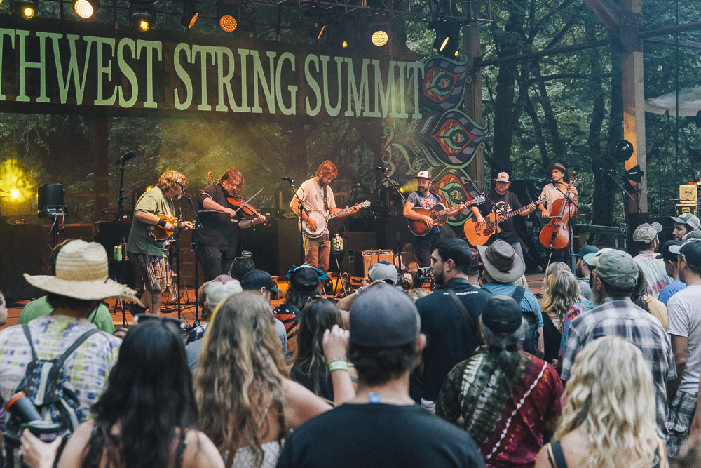 Trampled By Turtles, Northwest String Summit, Horning's Hideout, photo by Blake Sourisseau