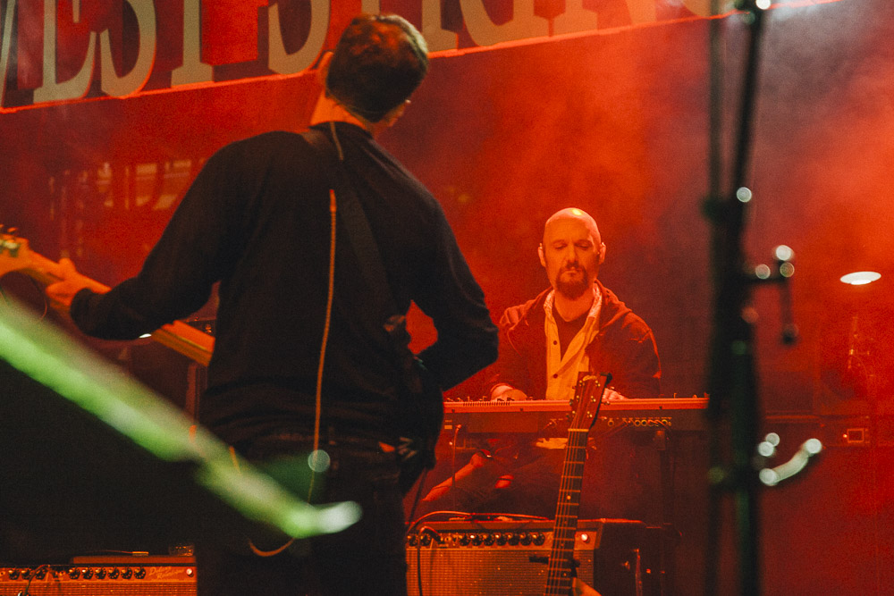 Yonder Mountain String Band, Asher Fulero, Northwest String Summit, Horning's Hideout, photo by Blake Sourisseau