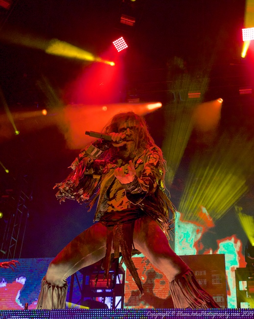 Rob Zombie, Moda Center, photo by John Alcala