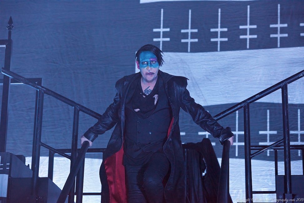 Marilyn Manson, Moda Center, photo by John Alcala