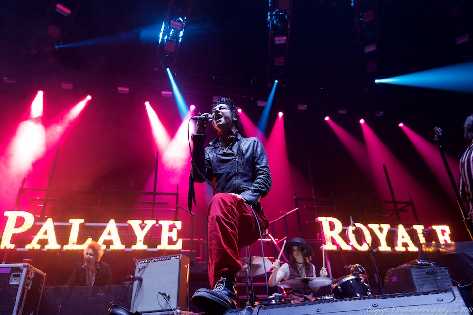Palaye Royale, Moda Center, photo by John Alcala
