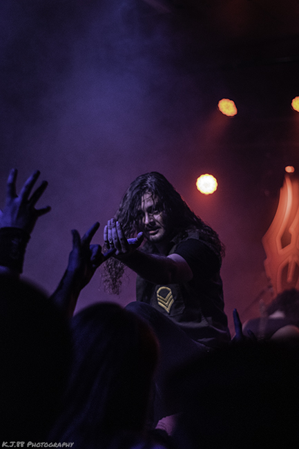 Warbringer, Hawthorne Theatre, photo by Kevin Pettigrew