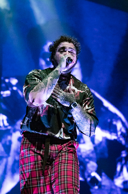Post Malone, Tacoma Dome, photo by Sal Barragan