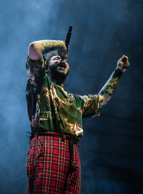 Post Malone, Tacoma Dome, photo by Sal Barragan