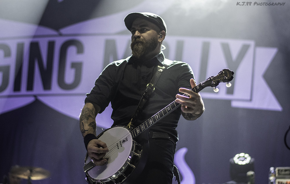 Flogging Molly, Veterans Memorial Coliseum, photo by Kevin Pettigrew