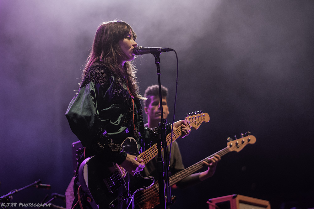 Le Butcherettes, Veterans Memorial Coliseum, photo by Kevin Pettigrew