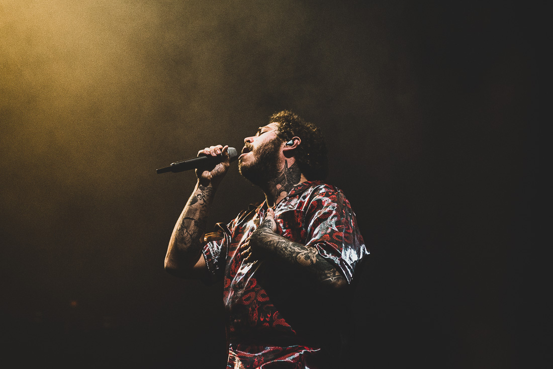 Photos Of Post Malone Tyla Yaweh And Swae Lee At Moda Center On - roblox id code for candy paint by post malone youtube