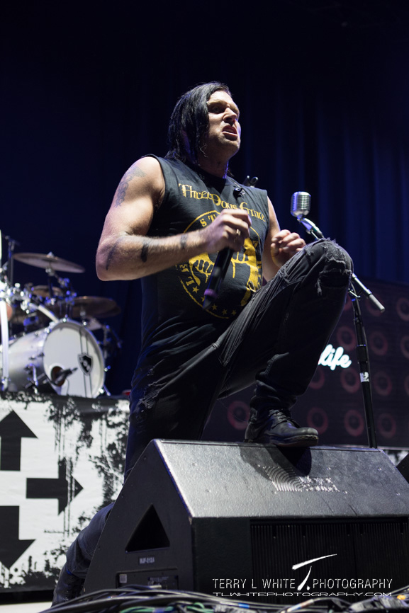 Three Days Grace, Sunlight Supply Amphitheater, photo by Terry White