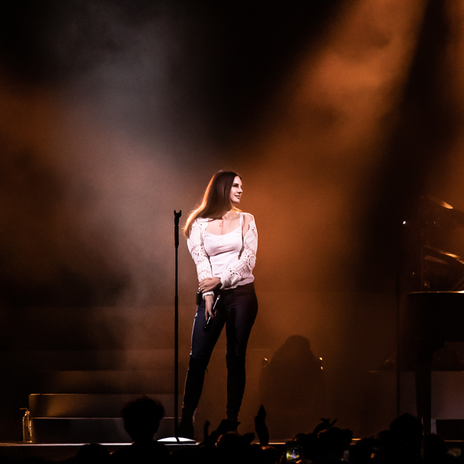 Lana Del Rey, WaMu Theater, photo by Sal Barragan
