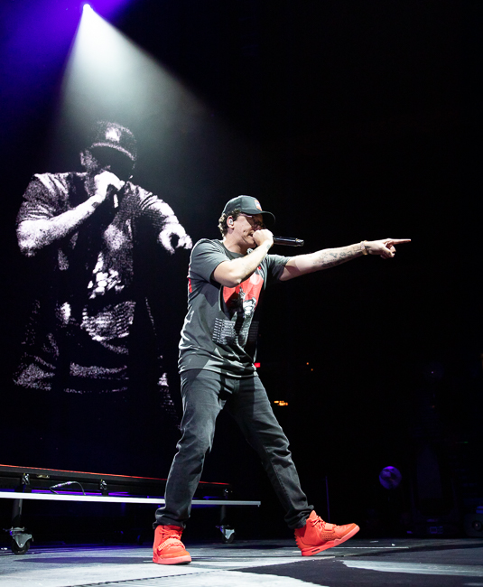 Logic, Moda Center, photo by Sal Barragan