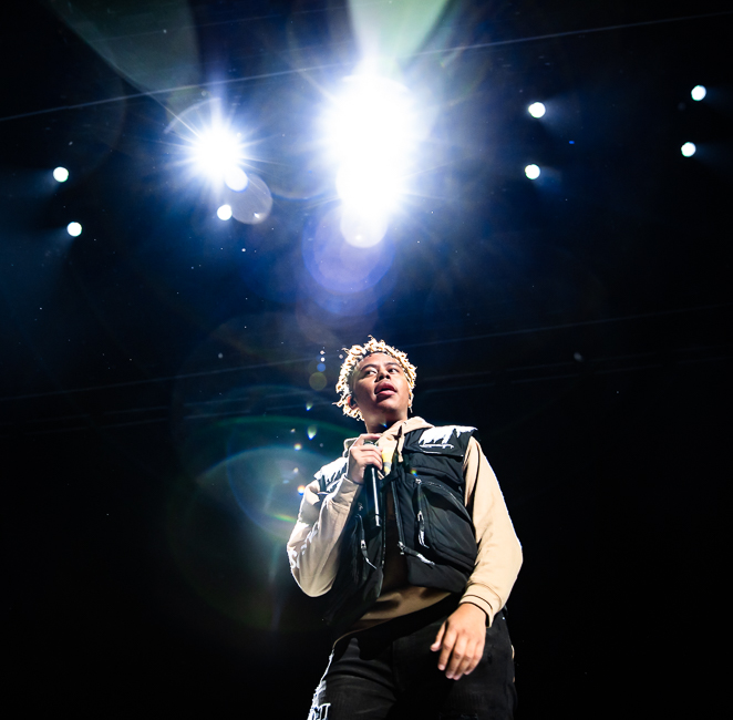YBN Cordae, Moda Center, photo by Sal Barragan